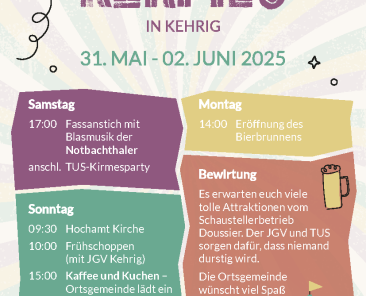 Kirmes in Kehrig