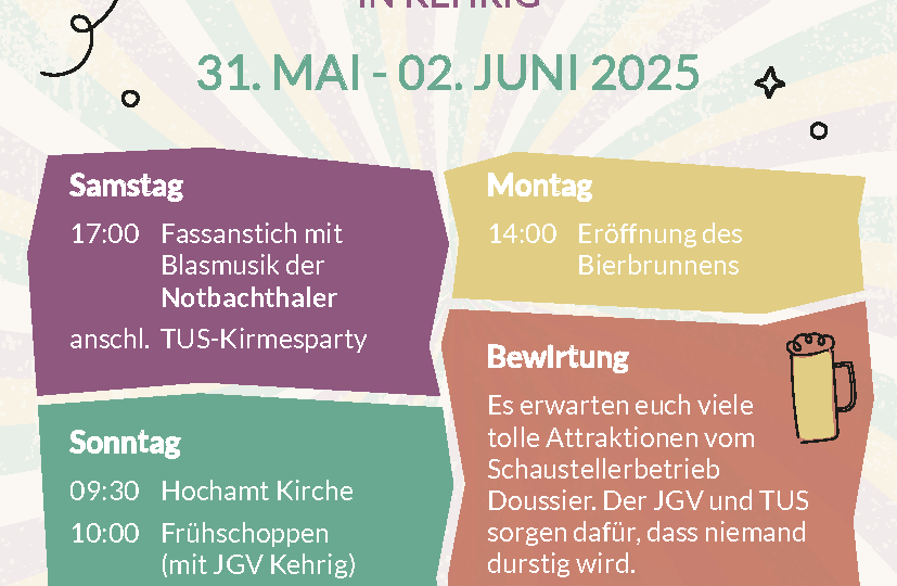 Kirmes in Kehrig